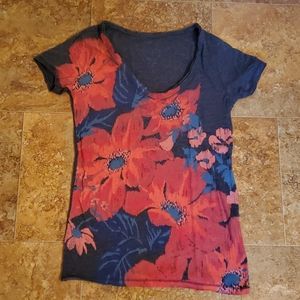 Lucky Brand Floral Tee